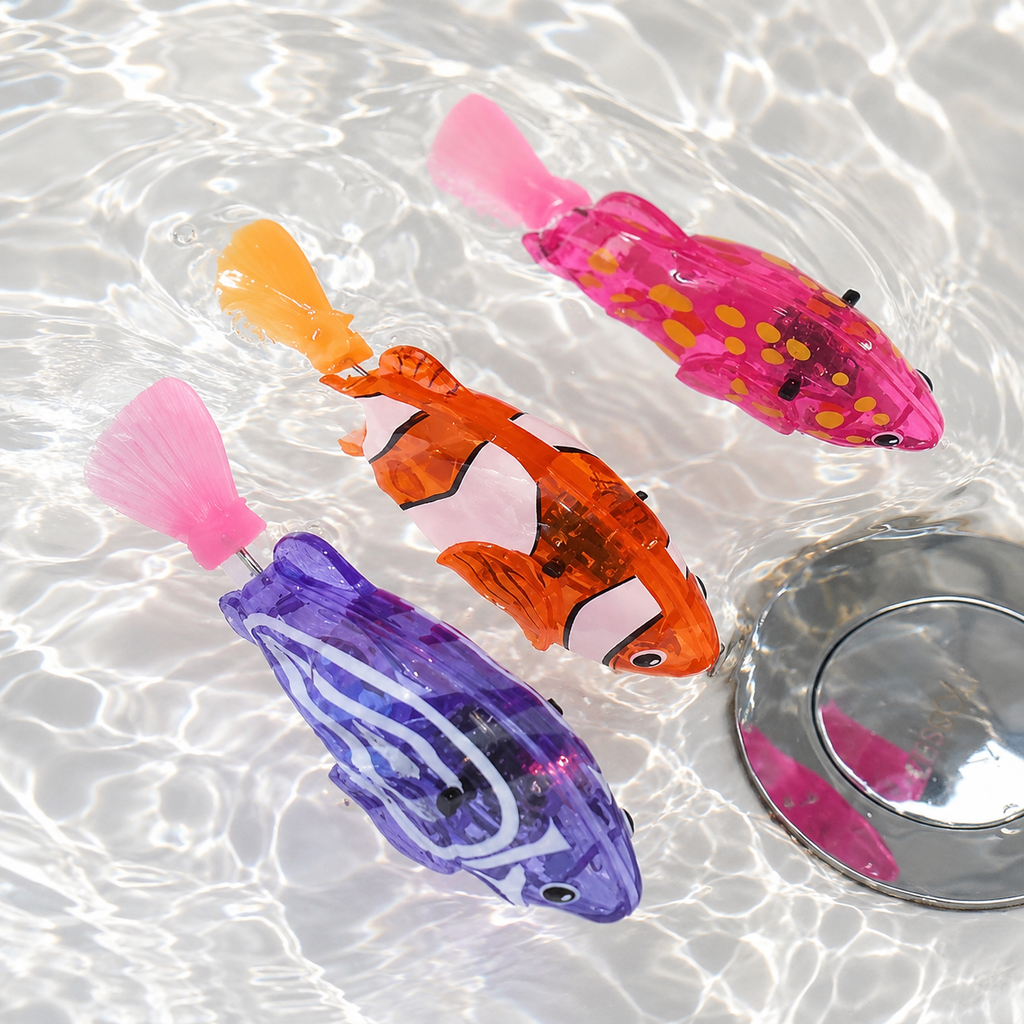 🐟 Magic Swimming Fish with lights
