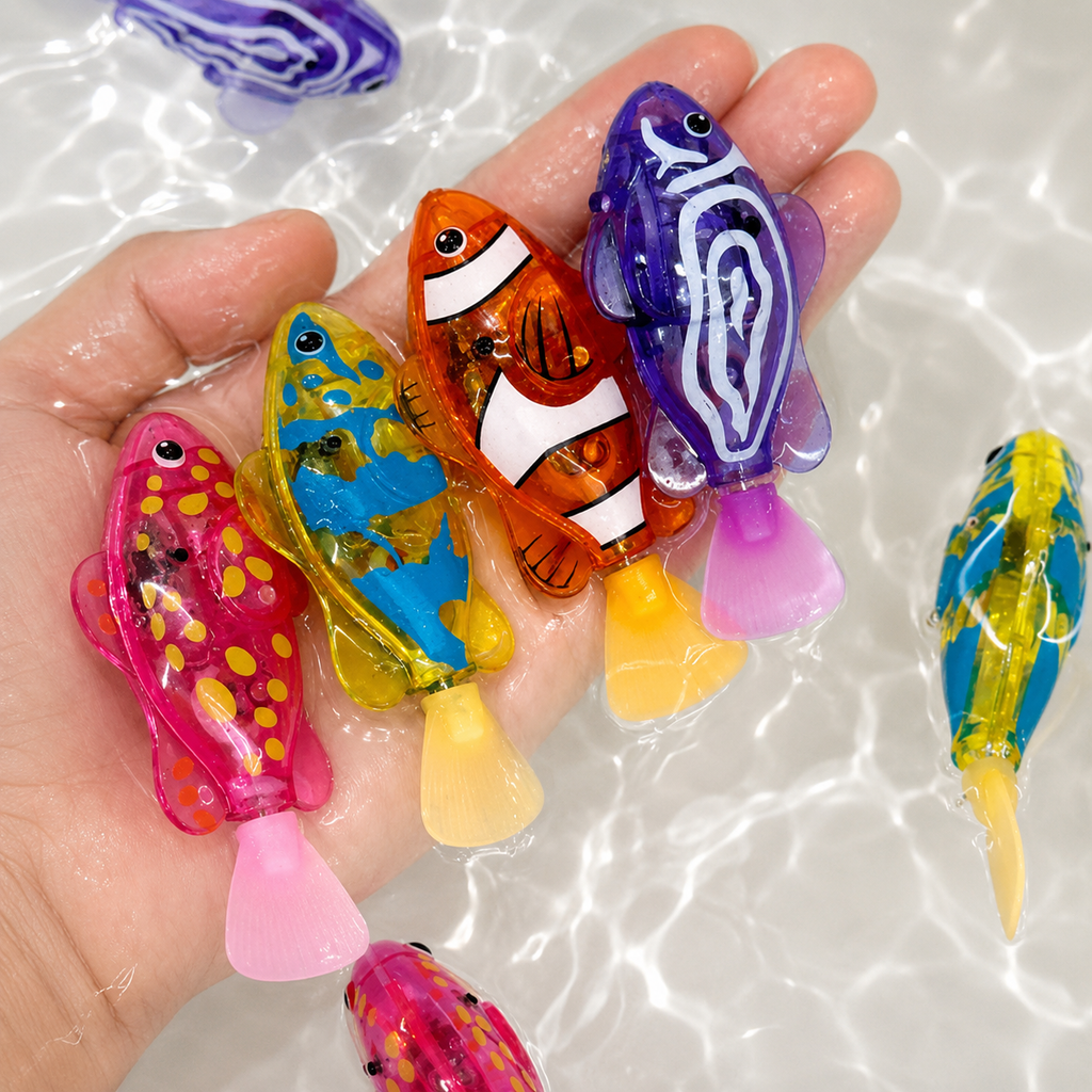🐟 Magic Swimming Fish with lights