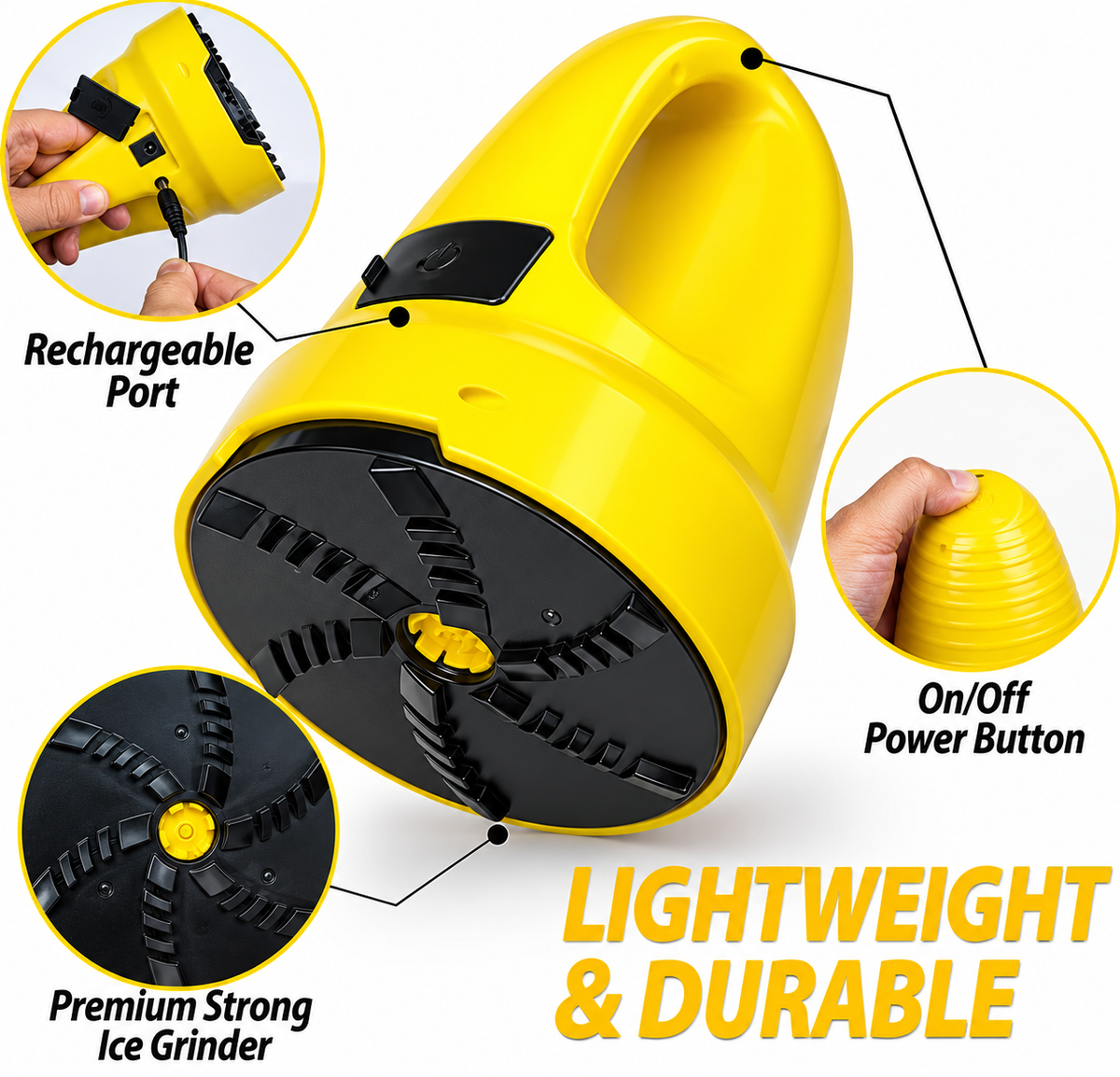 Balvint™ Rechargeable Handheld Ice Scraper